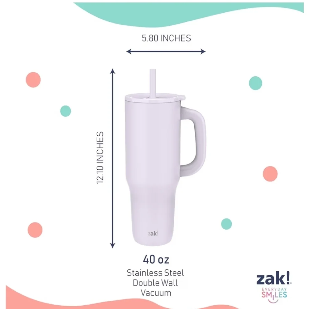 Zak 40oz Travel Stainless Steel Tumbler